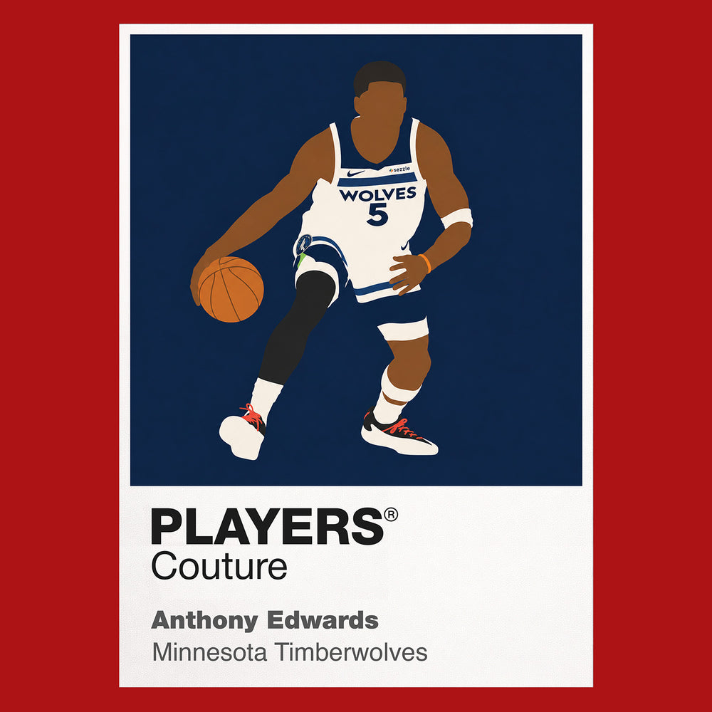 Anthony Edwards Timberwolves Basketball Icon Frame - Icon Design (View 8)