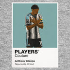 Anthony Elanga Newcastle United Men's Hoodie - Grey