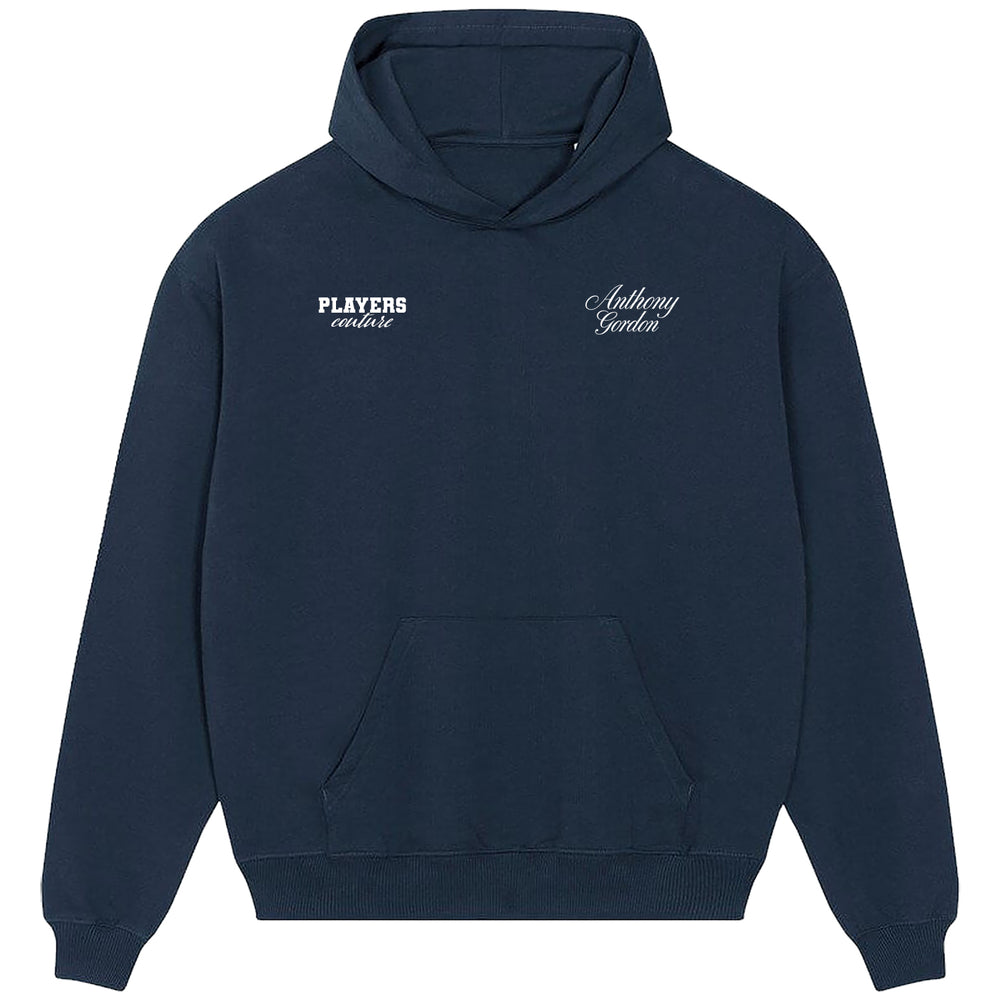Anthony Gordon Logo Players Couture Men's Casual Hoodie Navy
