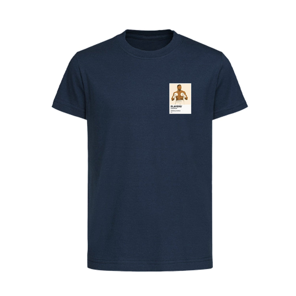 Anthony Joshua Boxing Icon Frame Kids T-Shirt - Navy