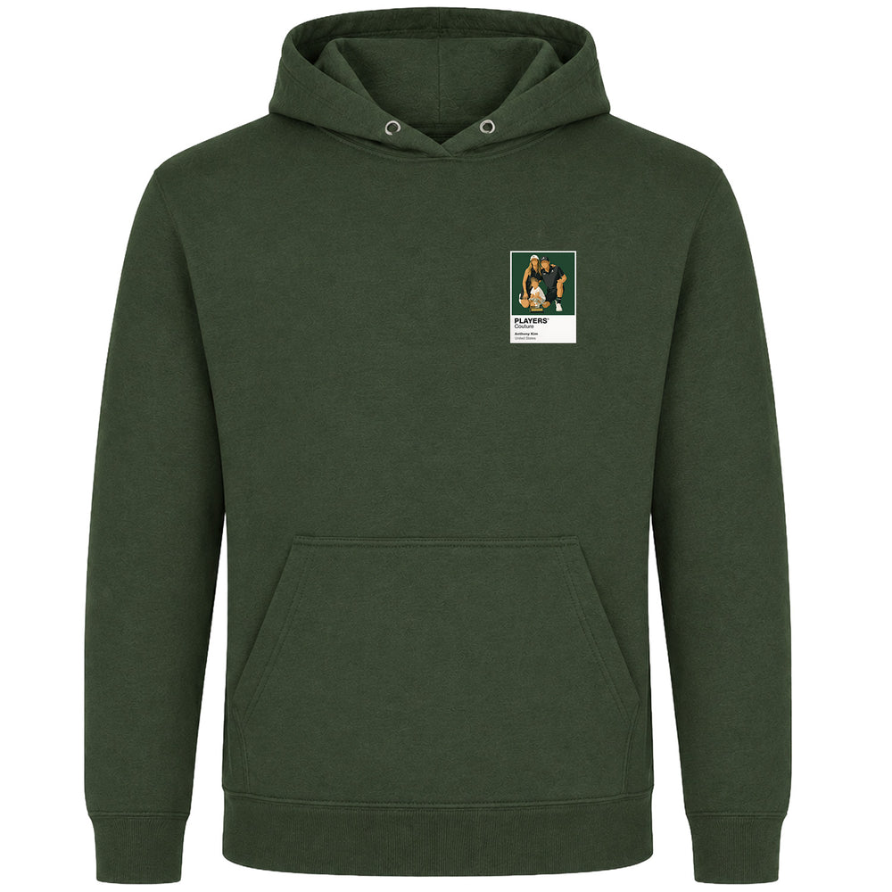 Anthony Kim Family Golf Icon Frame Men's Hoodie - Earthy Green