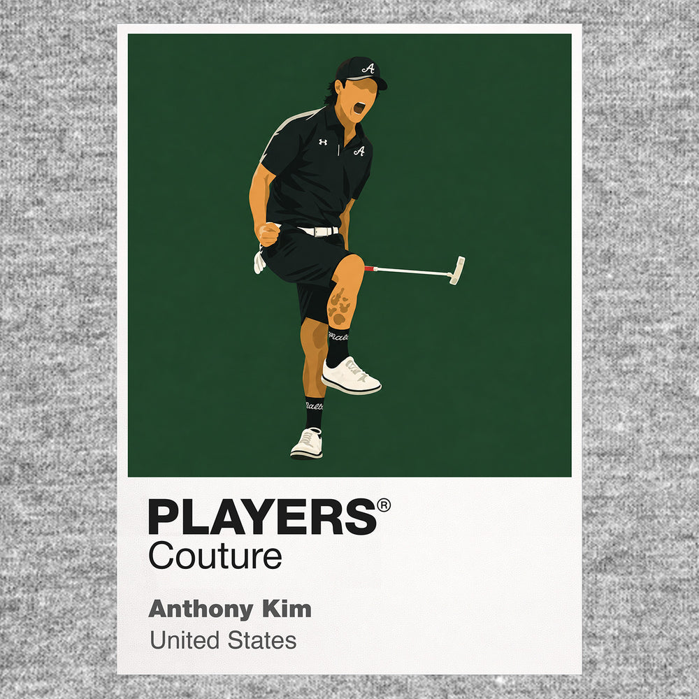 Anthony Kim Golf Icon Frame - Icon Design