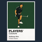 Anthony Kim Golf Icon Frame Men's Polo Shirt