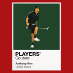 Anthony Kim Golf Icon Frame Men's Polo Shirt