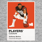 Anthony Munoz Bengals American Football Icon Frame Men's T-Shirt