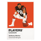 Anthony Munoz Bengals American Football Icon Frame Men's T-Shirt