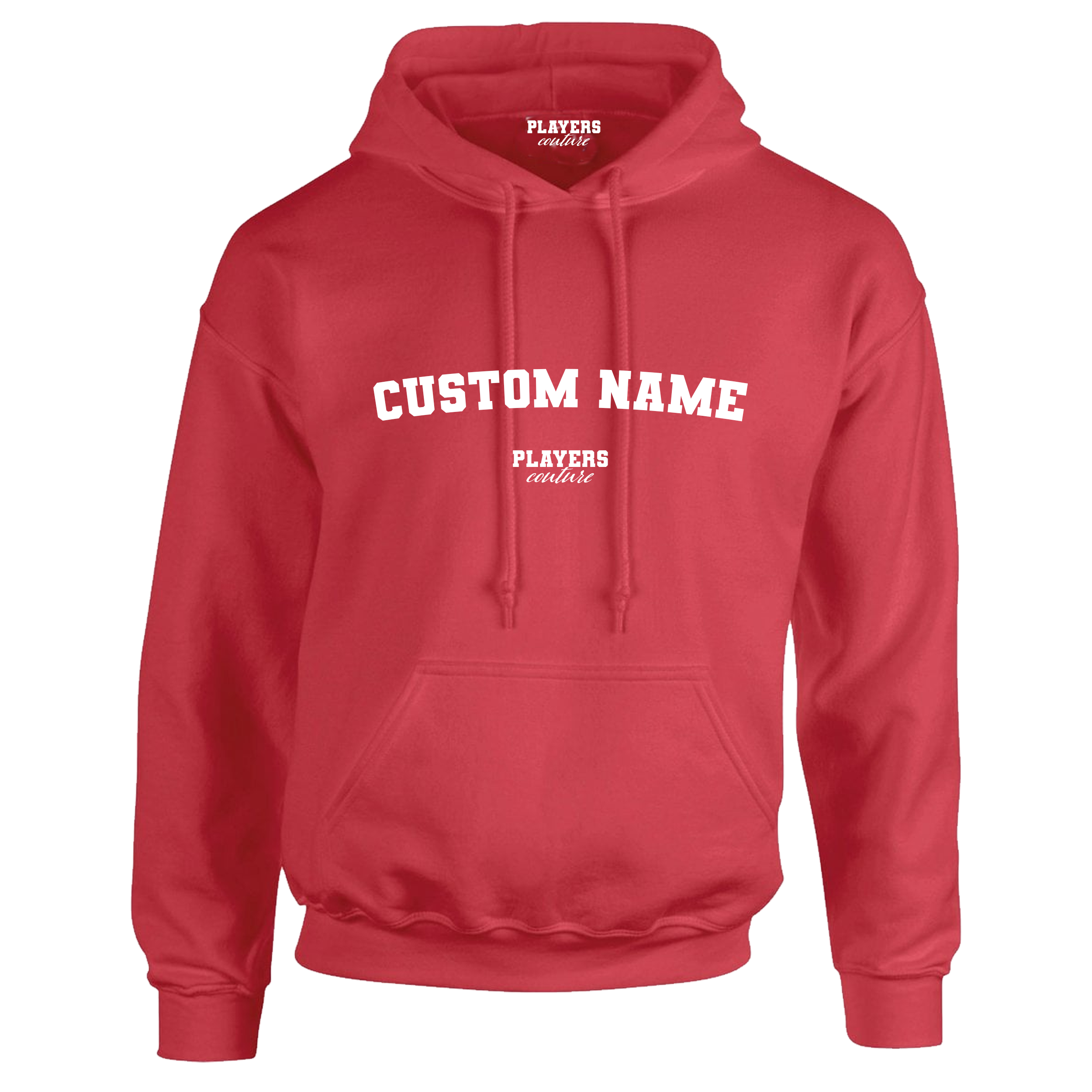 Cherry Red Custom Great Value Players Couture Men's Basic Hoodie