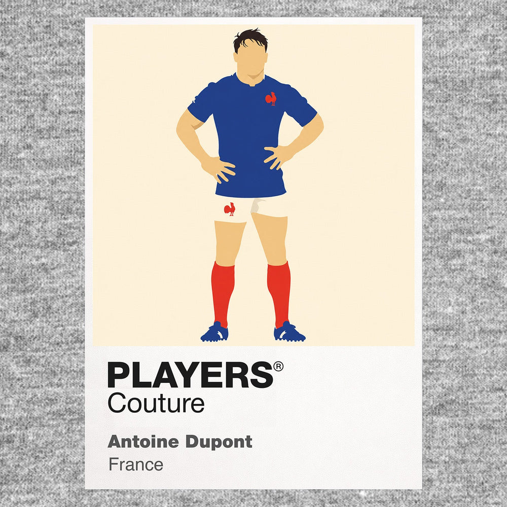 Antoine Dupont Rugby Union Icon Frame Men's Hoodie – image 6