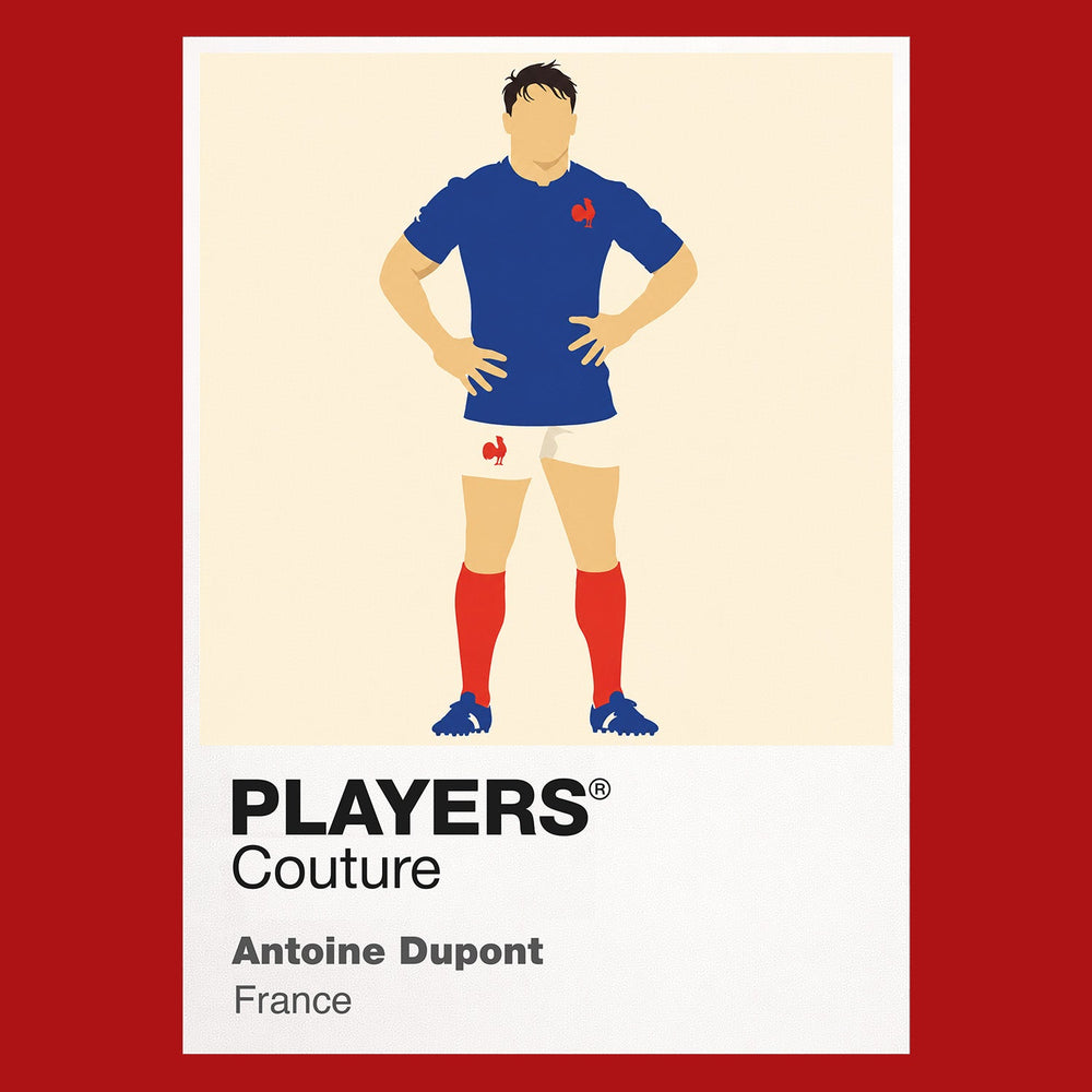 Antoine Dupont Rugby Union Icon Frame Men's T-Shirt – image 10