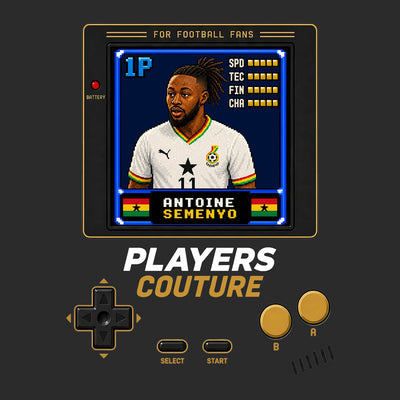 Antoine Semenyo 1P 8-Bit hoodie retro gaming design by Players Couture