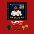 Antoine Semenyo 1P 8-Bit hoodie retro gaming design by Players Couture