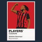 Antoine Semenyo Bournemouth Icon Frame — Navy
