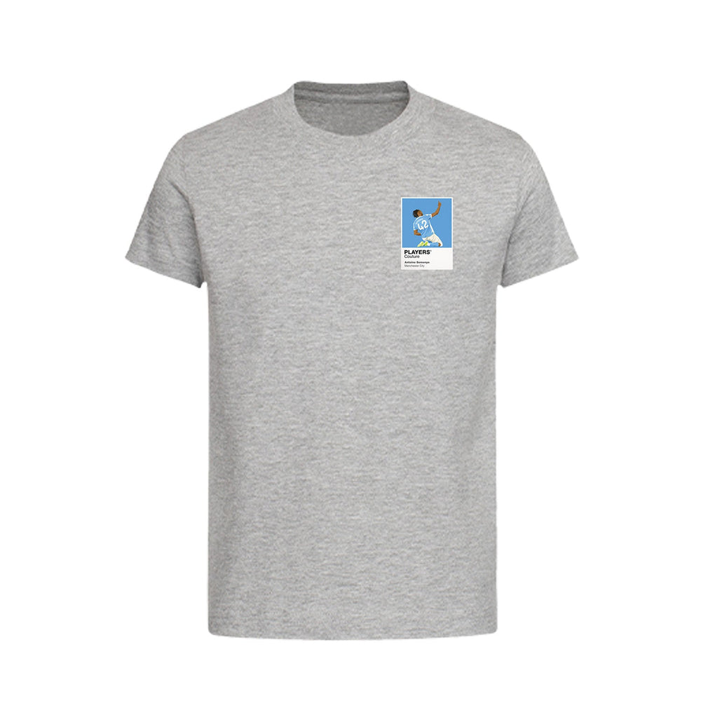 Antoine Semenyo Manchester City Icon Frame Kids T-Shirt — Gray