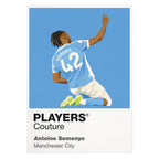 Antoine Semenyo Manchester City Icon Frame — White