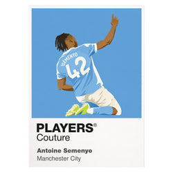 Antoine Semenyo Manchester City Icon Frame — White