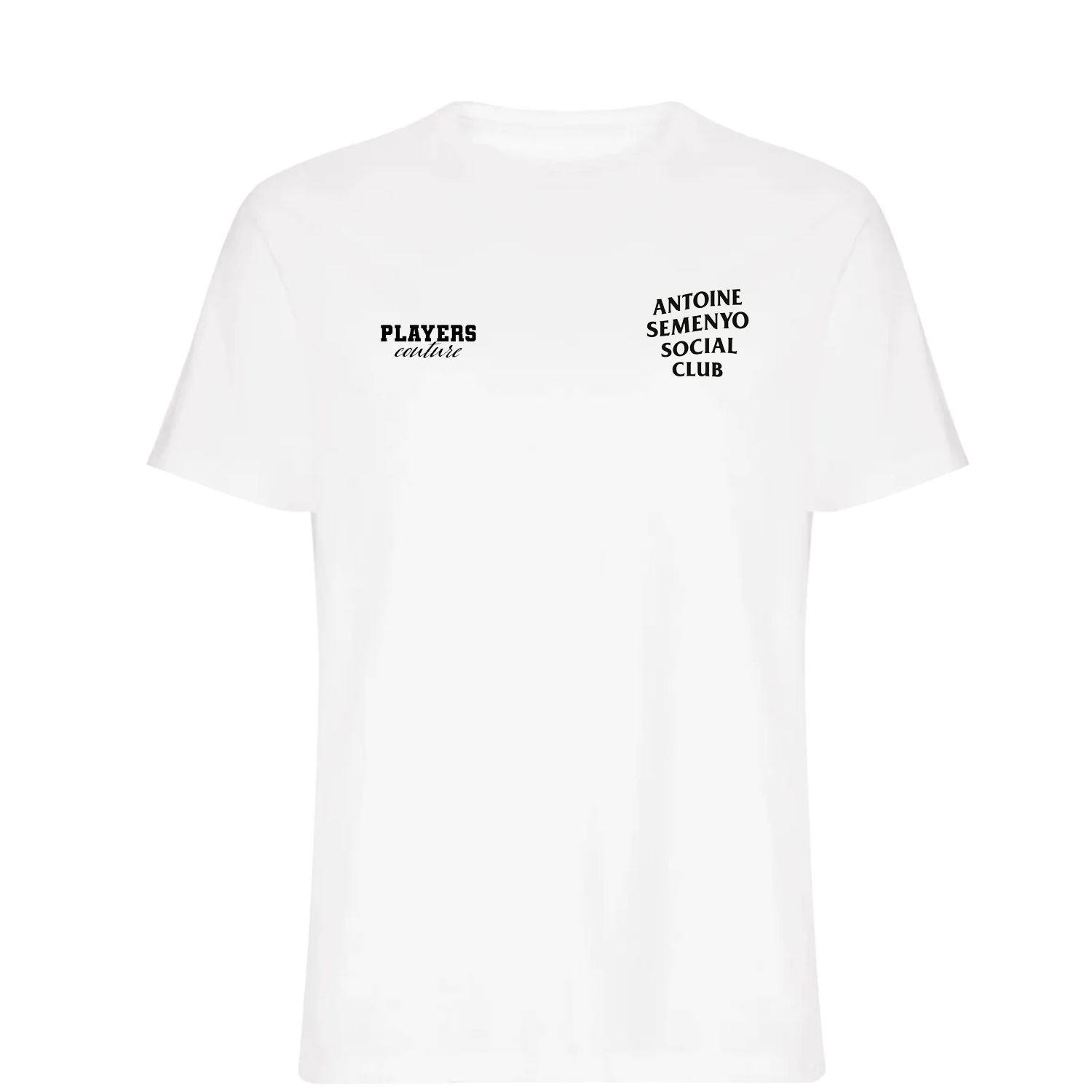 Antoine Semenyo Social Club Logo Players Couture Mens T-Shirt White