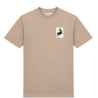 AP McCoy horse racing T-shirt – mens desert sand tshirt view
