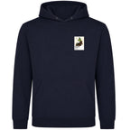 AP McCoy horse racing hoodie – mens navy hoodie view