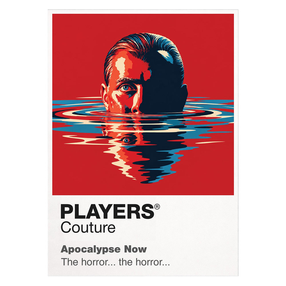 Apocalypse Now Captain Willard's river journey towards Colonel Kurtz through fire, jungle and moral collapse Icon Frame artwork on white