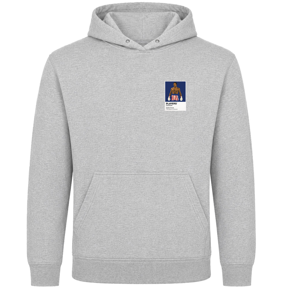 Apollo Creed Boxing Icon Frame Men's Hoodie - Gray