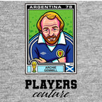 Archie Gemmill World Cup Sticker Kids Hoodie – archie gemmill grey Players Couture design