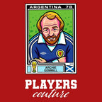 Archie Gemmill World Cup Sticker Kids Hoodie – archie gemmill red Players Couture design