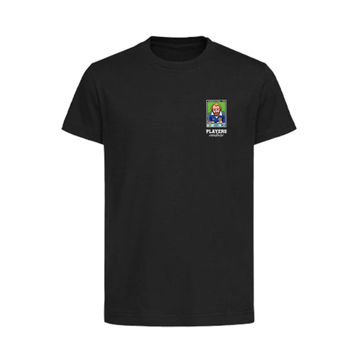 Archie Gemmill World Cup Sticker Kids T-Shirt – archie gemmill sticker kids black tshirt Players Couture design