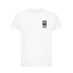 Archie Gemmill World Cup Sticker Kids T-Shirt – archie gemmill sticker kids white tshirt Players Couture design