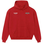 Archie Gray hoodie – grey men's hoodie featuring the Archie Gray Players Couture logo