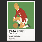 Arfon Griffiths Wrexham Icon Frame — Black