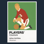 Arfon Griffiths Wrexham Icon Frame — Navy
