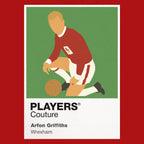 Arfon Griffiths Wrexham Icon Frame — Red