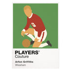 Arfon Griffiths Wrexham Icon Frame — White