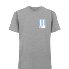 Argentina t-shirt – grey men's t-shirt featuring the Argentina Players Couture logo