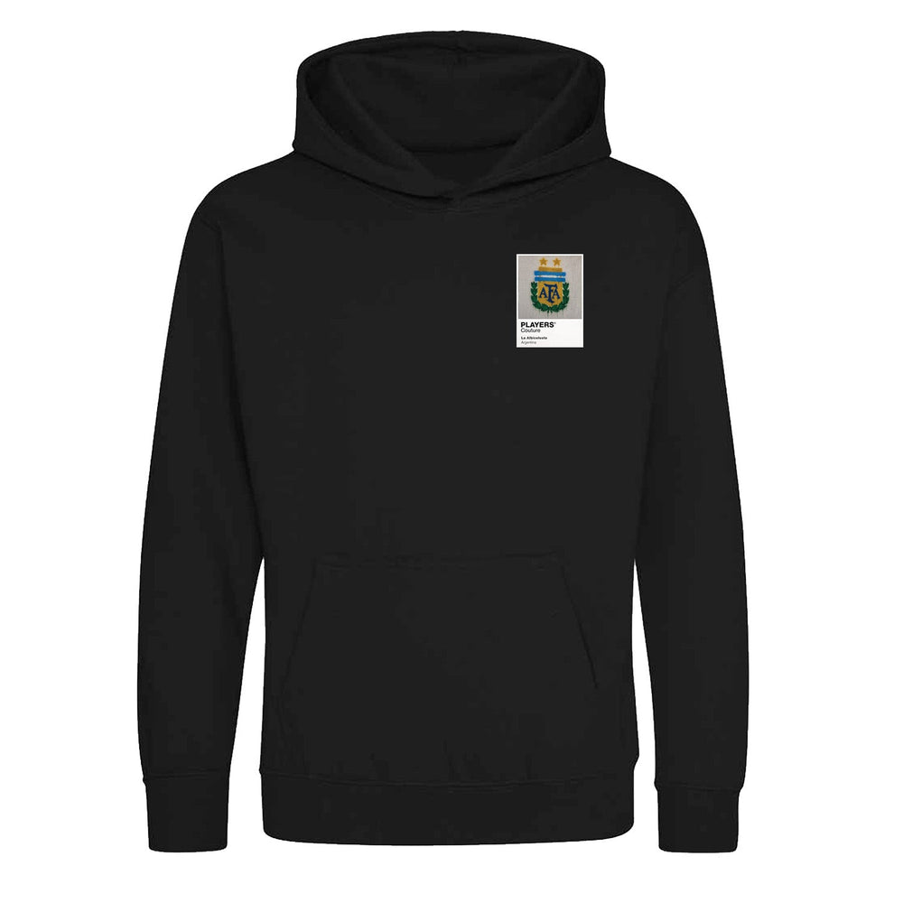 Argentina Graffiti Frame Kids Hoodie - argentina graffiti frame kids black hoodie