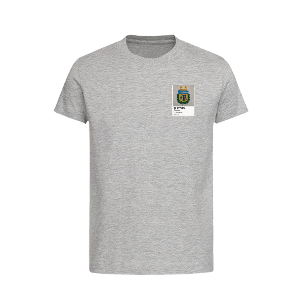 Argentina Logo Graffiti Frame Kids T-Shirt - argentina graffiti frame kids grey tshirt