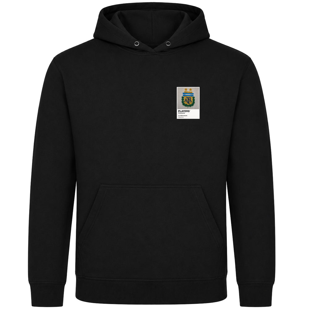 Argentina Logo Graffiti Frame Men's Hoodie - argentina graffiti frame mens black hoodie
