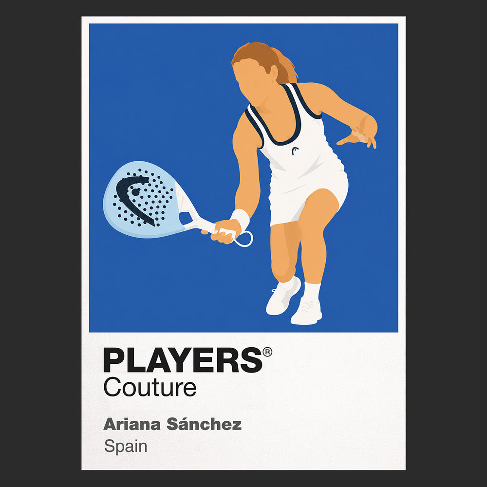 Ariana Sánchez Padel Icon Frame Men's Hoodie