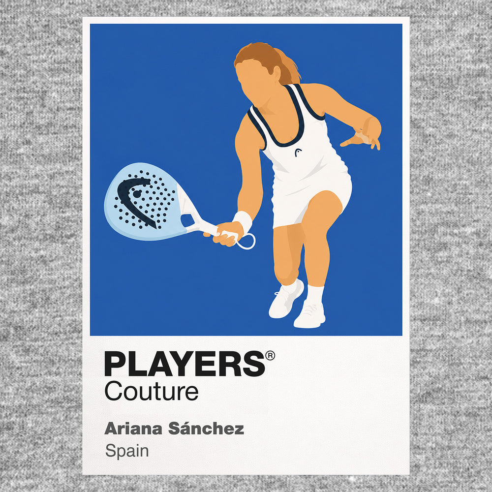 Ariana Sánchez Padel Icon Frame Men's Hoodie