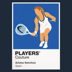 Ariana Sánchez Padel Icon Frame Men's T-Shirt