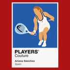 Ariana Sánchez Padel Icon Frame Men's T-Shirt