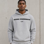 arizona-diamondbacks name-print hoodie - grey