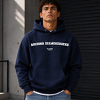 arizona-diamondbacks name-print hoodie - navy