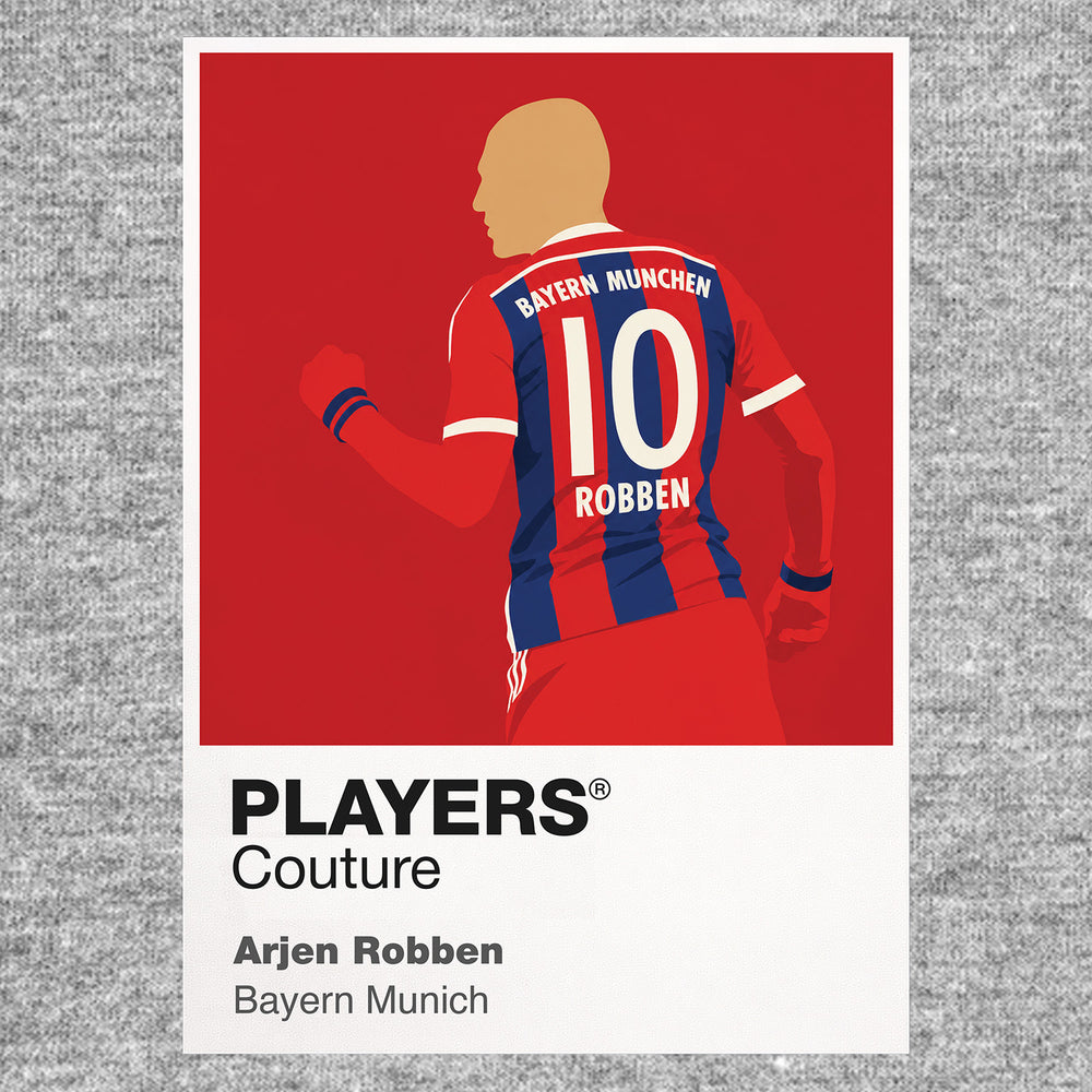 Arjen Robben Bayern Munich Icon Frame Men's Hoodie