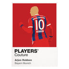 Arjen Robben Bayern Munich Icon Frame Men's Hoodie