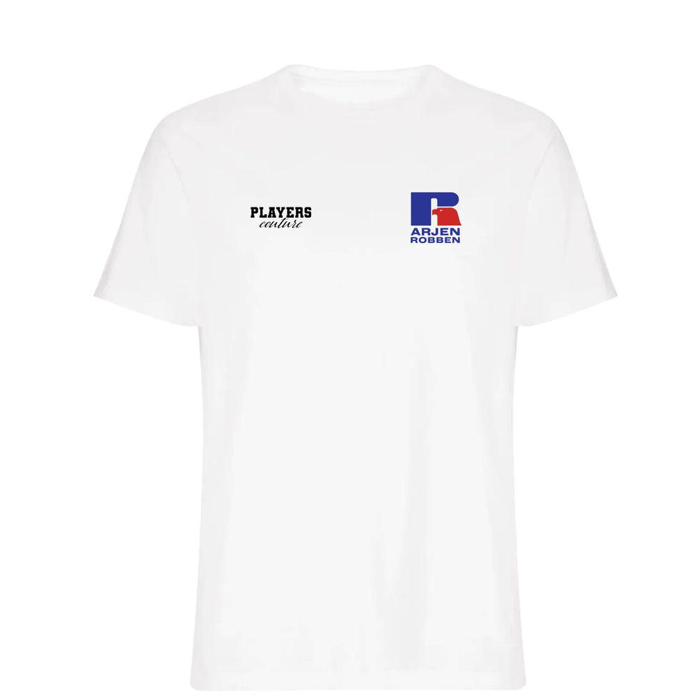 Arjen Robben Logo Players Couture Mens T-Shirt White