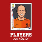 Arjen Robben World Cup Sticker Men's Hoodie – arjen robben red Players Couture design