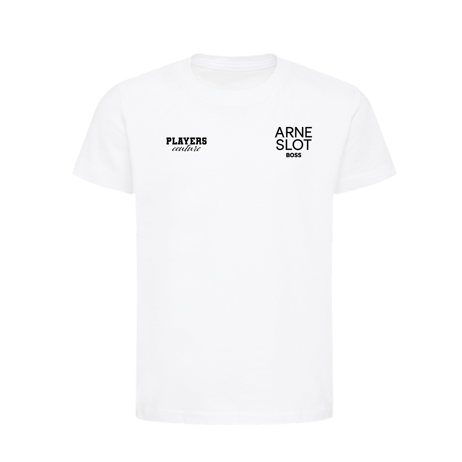 Arne Slot Logo Players Couture Kids T-Shirt White
