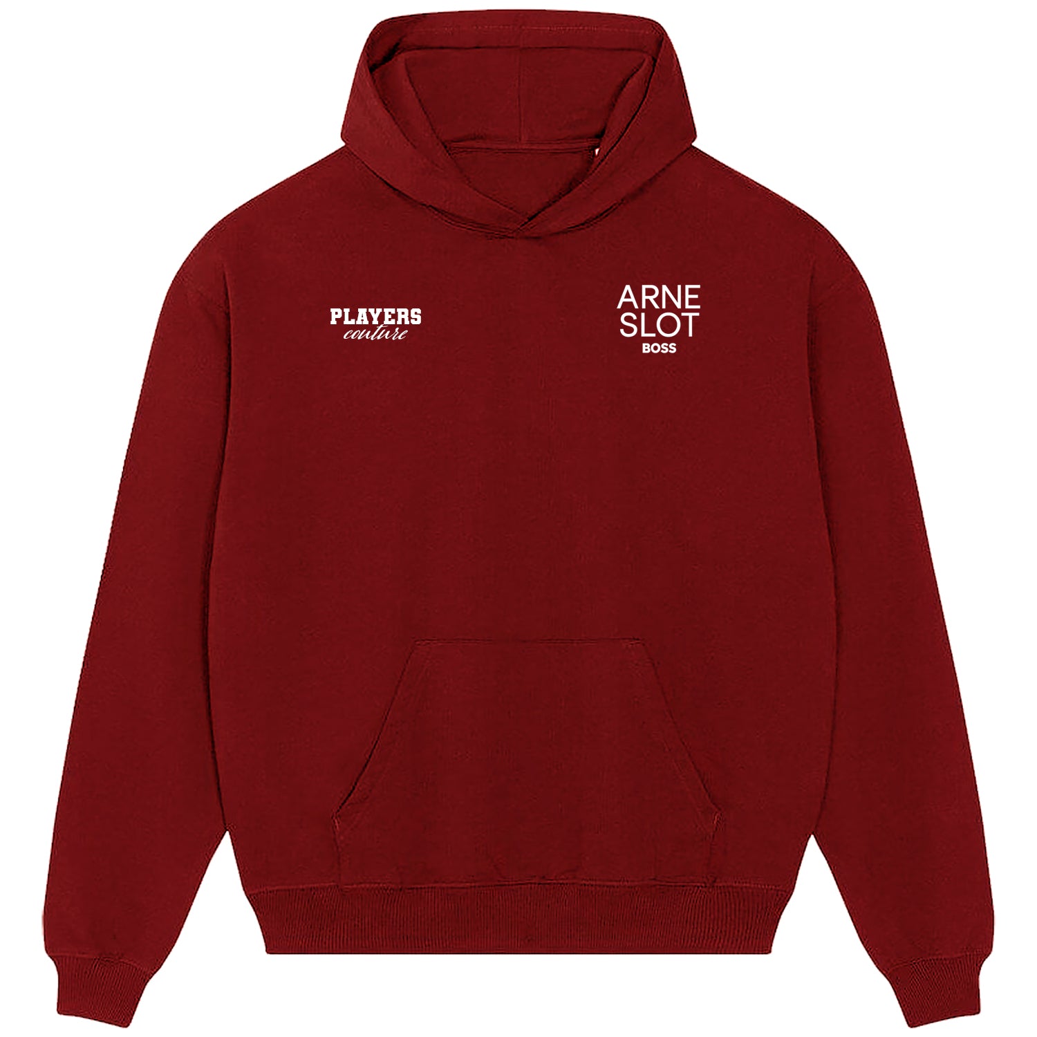 Arne Slot Logo Players Couture Men's Casual Hoodie Red