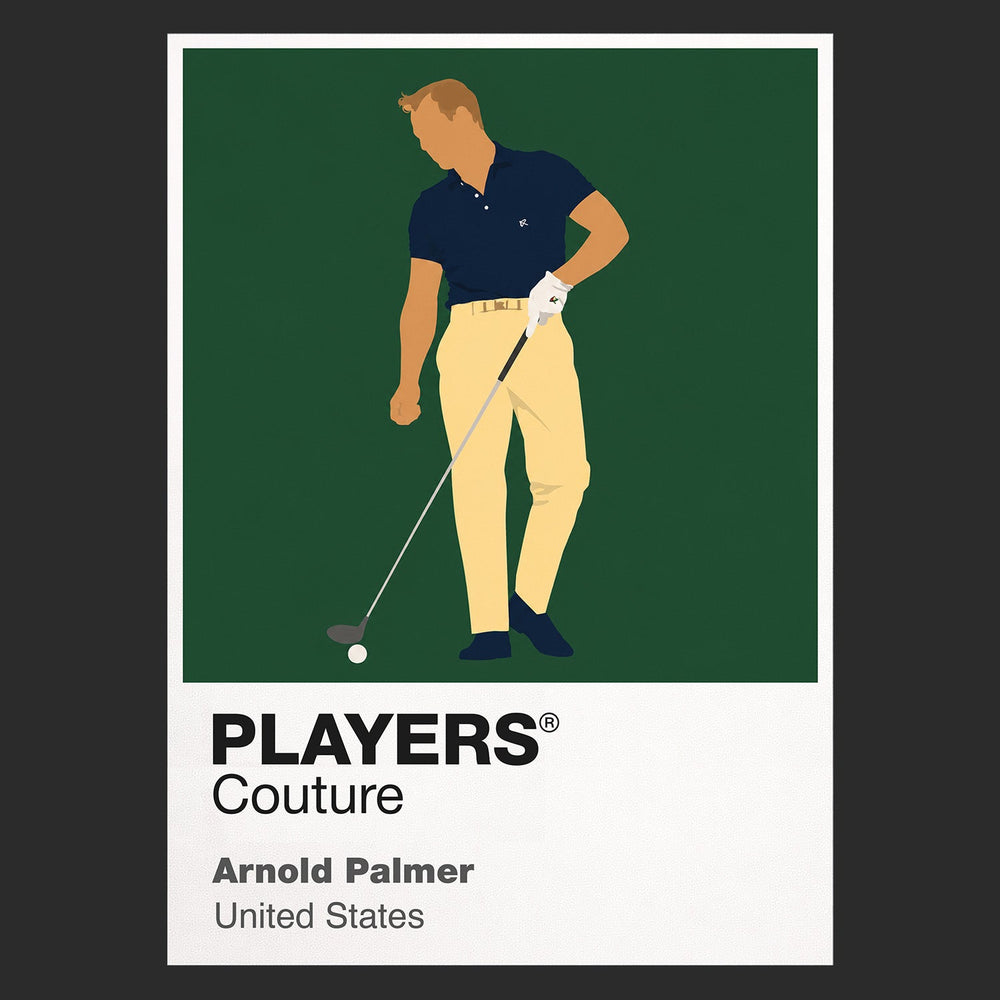 Arnold Palmer Golf Icon Frame Men's Polo Shirt